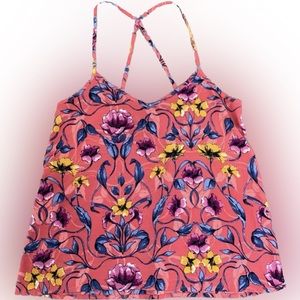Hollister floral tank top